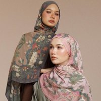 1 piece tie-dye watercolor ethnic bag head scarf printed Malaysian long scarf Turkish scarf shawl scarf