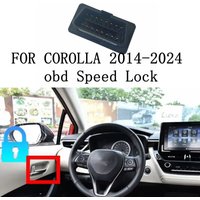 Car Automatic OBD Speed Door Lock Close Locking Device Auto Closer Open Unlock for Toyota Corolla E210 2014-2022 Plug And Play
