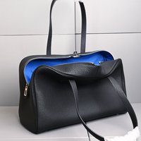 2026 New 35cm Genuine Leather Handbag Large Capacity Top Grain Cowhide Tote Bag for Women Shoulder Bag High Quality Purse