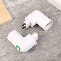 1Pc E27 Socket Lamp Bulb Adapter 360 Adjustable Light Bases Lamp Holder Converter Light Bulb Adapter EU US Plug
