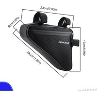 Cycling Front Frame Bag Large Capacity Bicycle Frame Storage Bag Multifunctional Cycling Front Tube Bag for Mountain Road Bike