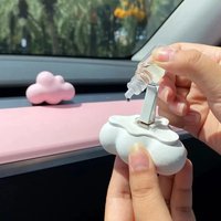 For New Tesla Model 3 Y Juniper 20212026 Car Aromatherapy Clip Vent Diffuser Cloud Shape Car Vent Freshener Clip Air Conditioner