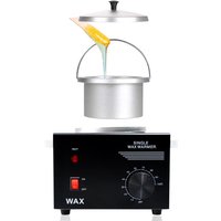 Electric Single Pot Wax Warmer Wax Heater Warmer Skin Hair Removal Adjustable Temperature Suitable For Beauty Salon Home