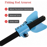 Fishing Rod Holder Fishing Armrest Pole Support Fishing Gear Comfortable Fishing Holding Spinning Reel Fishing Tackle