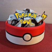 Pokemon Poke Ball Snack Tray Desktop Storage Box Coffee Table Snack Remote Control Storage Box Decoration Gift Collectible