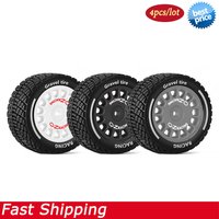 4PCS 60mm High Grip On-Road Rally Tires Wheels For 1/14 MJX 14301 14302 14303 14304 RC Car Upgrade Parts