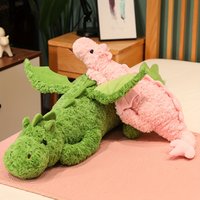 Dinosaur plush toy, two different colors of flying dragon plush toys suitable for birthday gifts for friends, suitable for valen