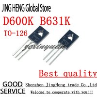 5PCS 2SB631K 5PCS 2SD600K B631K D600K TO-126 Audio power amplifier triode