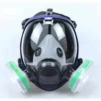 6800 7 in 1 Chemical Gas Mask Dustproof Respirator Full Face Silicone Filters For Paint Pesticide Spray Laboratory Welding