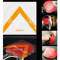 Sticky Table Tennis Racket Protective Film Transparent Dustproof Waterproof Ping Pong Racket Rubber Tool Accessory 1/4/10pcs