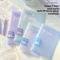 1PC Sunny Story 30 Sheets A5/B5 Soft Pp Loose Leaf Notebook 80g Jinyun Paper Small Fresh Notebook