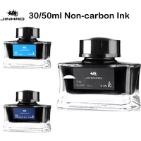 JINHAO 50/30ml Muilt Color Signature Pen Ink Fountain Pen Glass Bottled Ink Refill Cartridge School Writing Supplies Stationery