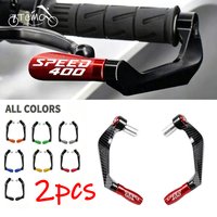 For Triumph Speed 400 Scrambler 400X 400 X 2023-2025 Accessories Motorcycle Handlebar Grip Guard Brake Clutch Lever Protector