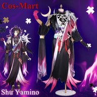 Cos-Mart Anime Vtuber Luxiem Shu Yamino Cosplay Costume Fashion New Uniform Full Set Unisex Activity Party Role Play Clothing