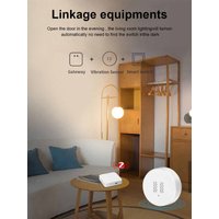 Vibration Sensor with Zigbee function Detection Tuya Smart Life APP Notification Real-Time Motion Shock Alarm History Record