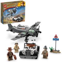 LEGO Fighter Plane Chase 77012 Indiana Jones & the Last Crusade Building Set Featuring a Buildable Car Airplane 3 Minifigures