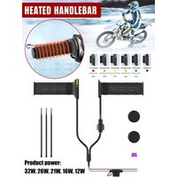 AliExpress FOR J60F Heated Handle Grips with Memory Technology Electric Heated Grips Easy Installation Bike Level Adjustment 5 Motorcy Z0W2