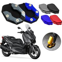 Motorcycle Accessories Kickstand Foot Side Stand Extension Pad 5 colors For YAMAHA XMAX300 XMAX 300 X MAX 300 xamx 2015-2024