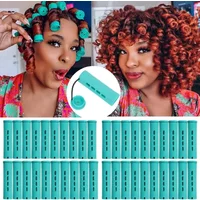 10pcs Hair Perm Rods Short Cold Wave Rods Hair Curler No Heat Perming Rods Hair Curling Rollers Curlers Curling Hair Tools