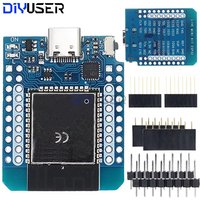 DIYUSER D1 MINI ESP32 WiFi+Bluetooth ESP-32 CH9102 Serial Chip Internet Of Things Development Board