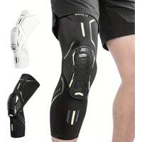 Vilico sports knee pads, compression breathable leg pads, with honeycomb pad leg covers, patella fixation, suitable for both men