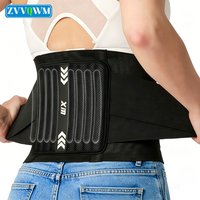Waist Brace Strong Lumbar Back Support Belt with 8 Cartilage Support Strips for Men Women Sport Fitness Herniated Disc Sciatica
