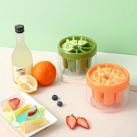 8 Hole Silicone Ice Cream Mold Reusable Ice Cream Stick Making Mould Easy to Release Popsicle Molds for Home Kitchen