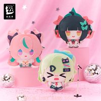Original MIHOYO ZZZ Zenless Zone Zero Angels of Delusion Sunna Aria Nangong Yu Keychain Plush Pendant Cosplay Costume Anime Gift