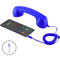 Type C Wireless Retro Bluetooth Phone for Laptops Cellphones Pop Phone Retro Handset Wireless Retro Telephone Handset Receivers