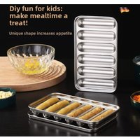 household Sausage mold made of stainless steel steaming cake meat sausage baby children's ham sausage making baby food aid tool