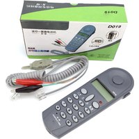 Corded Phone Test Telephone, D019 Landline Telephone with Caller Display Phones with Big Button for Home, Offices