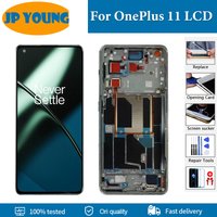 6.7" Original AMOLED For OnePlus 11 LCD Display Touch Screen Digitizer For OnePlus 11 1+11 PHB110 CPH2449 CPH2447 LCD Replace