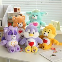 33cm Forest animals Genuine Care Bears Soft Plush Toys High Quality Fluffy Dolls Graduation Christmas Birthday Gifts