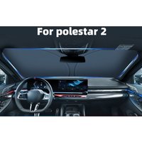For polestar 2 2020-2023 Car Windshield Sun Shade Parasol Front Window Sunshades Summer Sun Protection