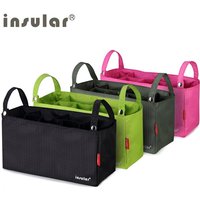 Insular New Baby Stroller Bag Mummy Organizer Bag Nappy Diaper Carriage Buggy Pram Cart Basket Hook Stroller Accessories