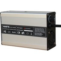 24V 10A Charger for 10Ah To 100Ah 24V Lead Acid Battery Electric Wheelchair AGM Battery Quality Aluminum Alloy Smart Fan