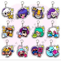 Game Wilderness Brawl Spike Cosplay COSTUME Acrylic Key Chain Keychain Pendant Accessories