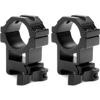 MIZUGIWA 1 Pair Tactical QD Scope Mount Adapter 20mm Picatinny Rail Pistol Airsoft Barrel Ring 25.4mm 30mm Rifle Hunting Caza