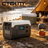CTOLITY XP1000 1800W Portable Power Station 1024Wh Lifepo4 Apartment Charging Station Pure Sinve Wave Camping Solar Generator