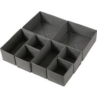 2/1pc Fabric Underwear Storage Box Drawer Organizers For Closet Organization And Storage Of Socks Underwear Ties And More