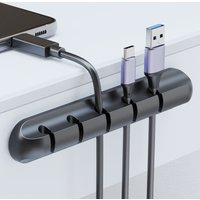Adhesive Management Wire Holder Clips Charging Cable Organizer for Desktop USB Cable Nightstand Power Cord Mouse Cable Cord