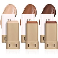 Face Highlighter and Contour Stick Korean Makeup Cosmetics 6colors Matte Highlighter Waterproof Bronzer Face Contouring Stick
