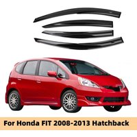 For Honda FIT 2008 2009 2010 2011 2012 2013 Car Styling Accessories Window Visor Deflector Window Rain Guard Cover