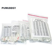 200pcs 660pcs 720pcs 4000pcs 0402 0603 0805 1206 1210 2512 smd resistor kit igmopnrq assorted kit 10k 100k 1k 1r 100r 220r 1% 5%