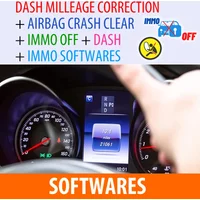 200 PCS Świetny pakiet oprogramowania dla programistów KOREKTA PRZEBIERKU DASH + AIRBAG CRASH CLEAR + IMMO OFF + DASH + IMMO