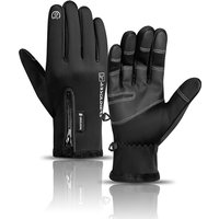 AliExpress New Winter Motorcycle Riding Full Finger Gloves Men Thickened Waterproof Warm Touch Screen Gloves Outdoor Skiing Cycling Sports