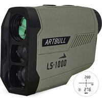 ARTBULL Golf Laser Rangefinder 1000M 650M Telescope with Flag-Lock Slope Pin Distance Meter for Hunting Monocular