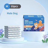 Comfortable Soft Disposable Dog Diapers Super Absorbent Leak Proof Doggie Diaper Female Male Dogs Puppy Shorts Nappies Pants