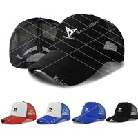 Car Logo Baseball Cap Outdoor Summer Sports Hat Adjustable Sunscreen Cap For Cupra Raval Born Leon Formentor Ateca valve core