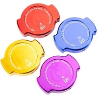 1Pc Aluminum Alloy Motorcycle Radiator Cap Cover For NMAX155 XMAX300 Y15 LC135 FOSHA 300 CNC Decorative